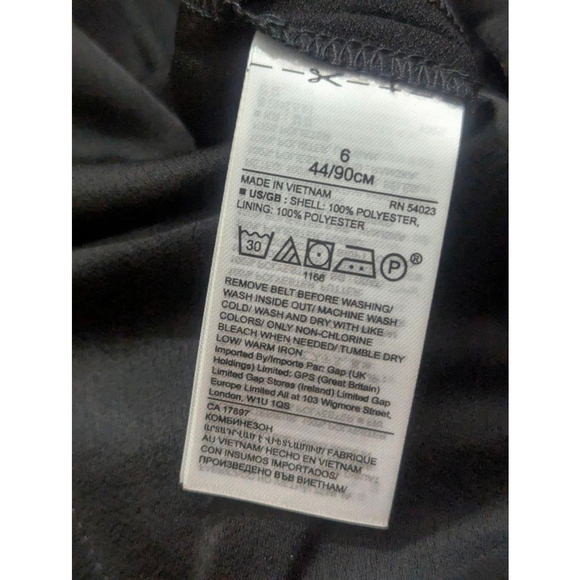 Banana Republic NWT Black Wide Leg Jumpsuit Size 6 - Picture 6 of 14